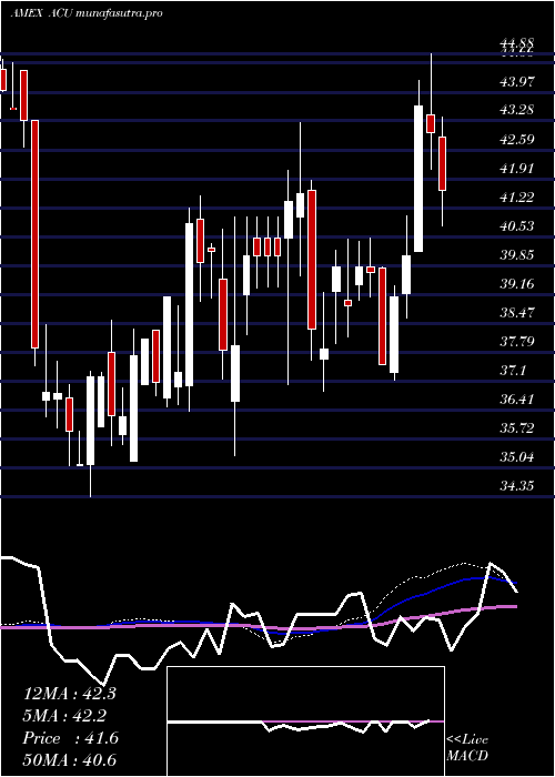 weekly chart AcmeUnited