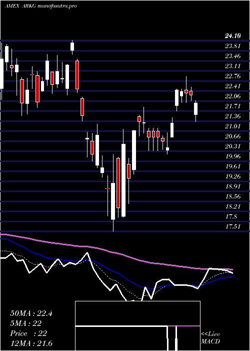  Daily chart ArkGenomic