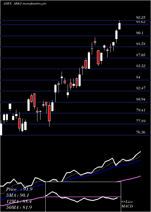 Daily chart ArkIndustrial