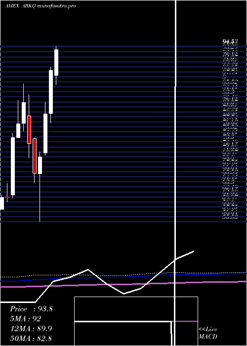 monthly chart ArkIndustrial