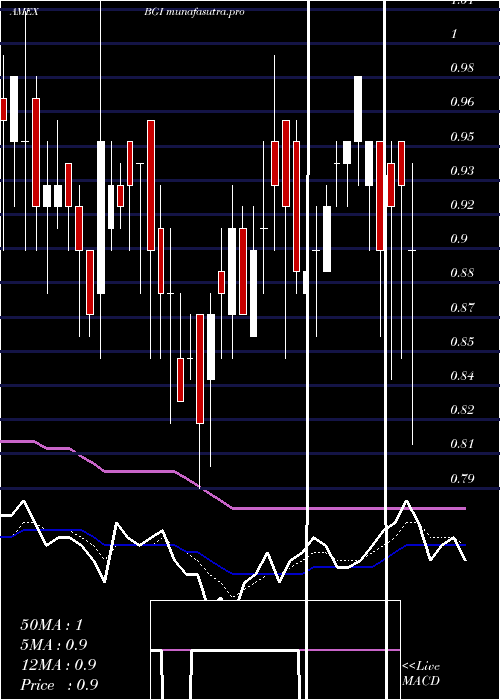 Daily chart BirksGroup