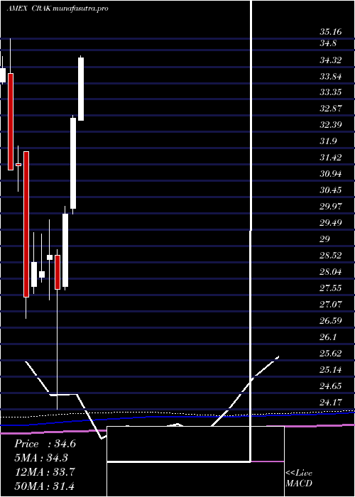 monthly chart MarketVectors