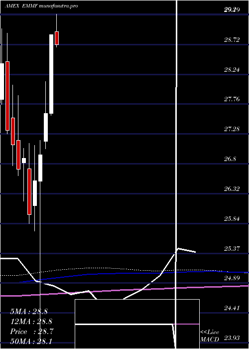 monthly chart WisdomtreeEm