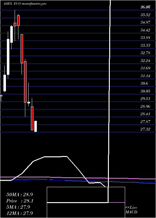 monthly chart UltrashortEuro