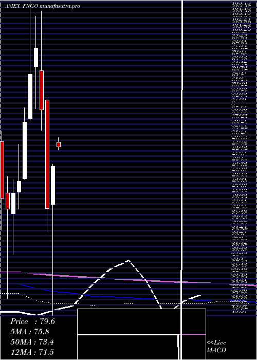 monthly chart MicrosectorsFang