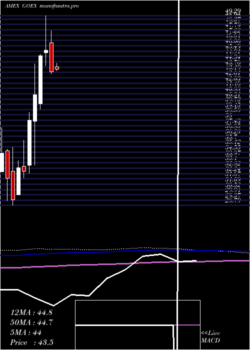  monthly chart GlobalX