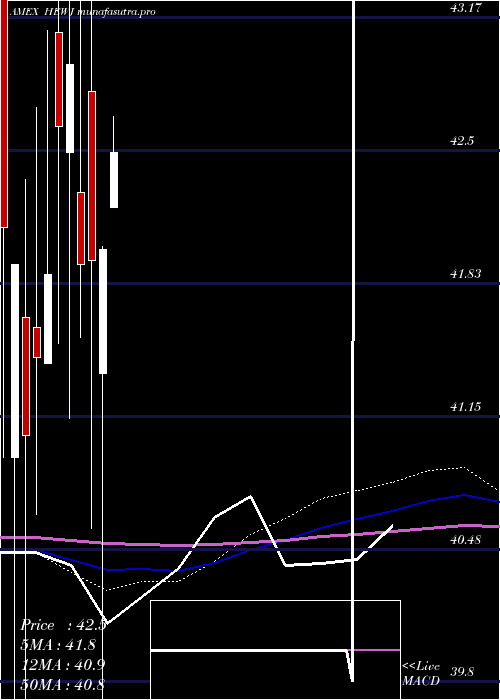 monthly chart CurrencyHedged