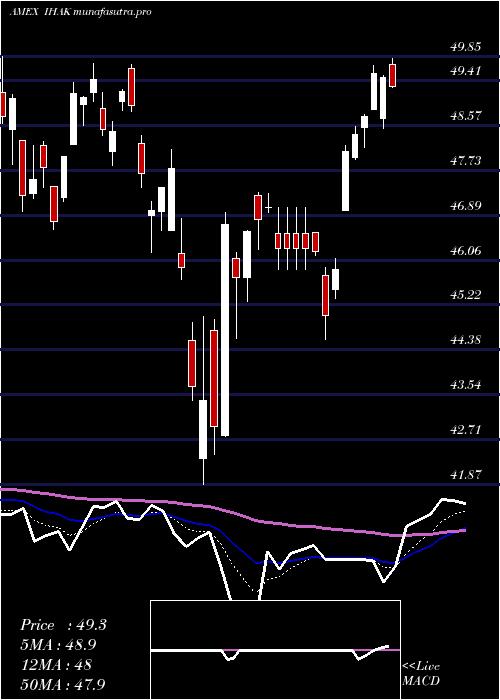 Daily chart IsharesCybersecurity