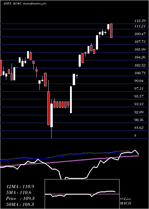  weekly chart XtrackersMsci