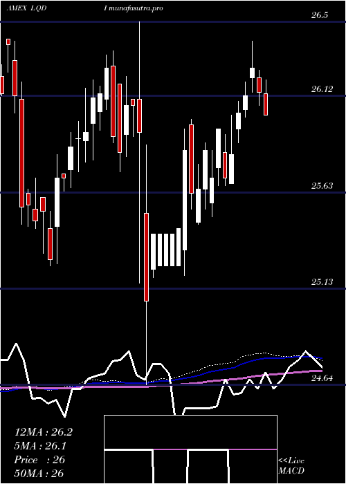 weekly chart IsharesInflation