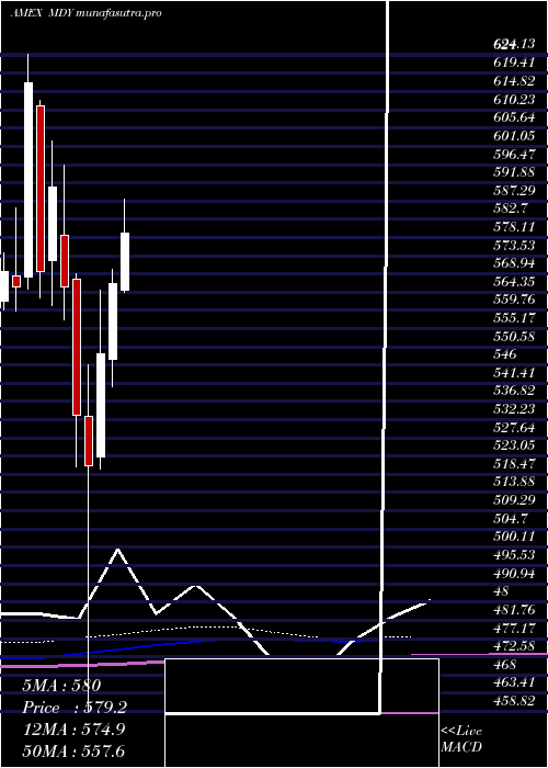 monthly chart SpdrS