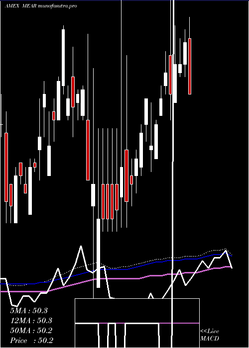  weekly chart IsharesShort
