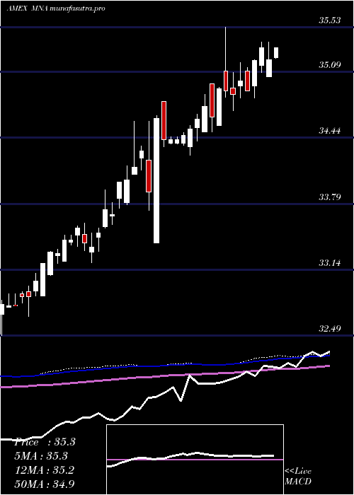 weekly chart IqMerger