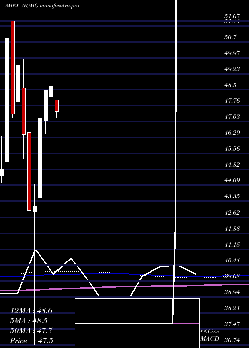  monthly chart NusharesEsg