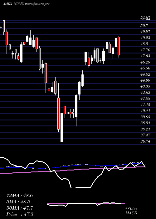  weekly chart NusharesEsg