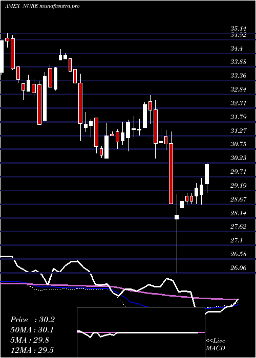 weekly chart NusharesShort