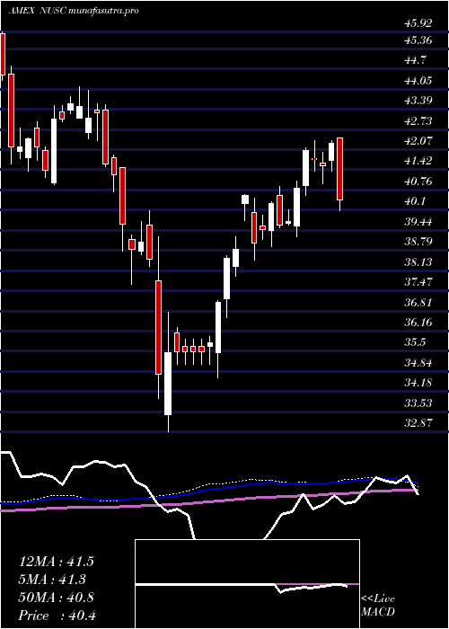  weekly chart NusharesEsg