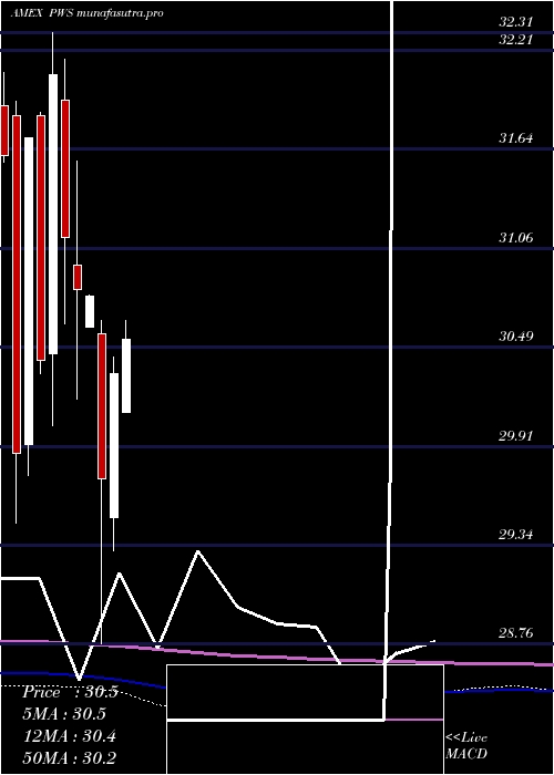 monthly chart PacerWealthshield