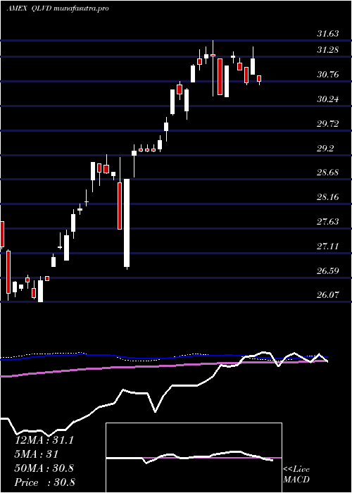  weekly chart FlexsharesDvld