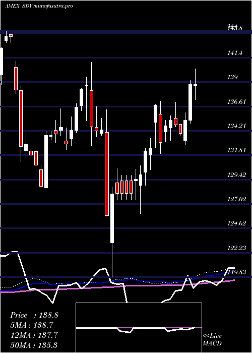 weekly chart SpdrS
