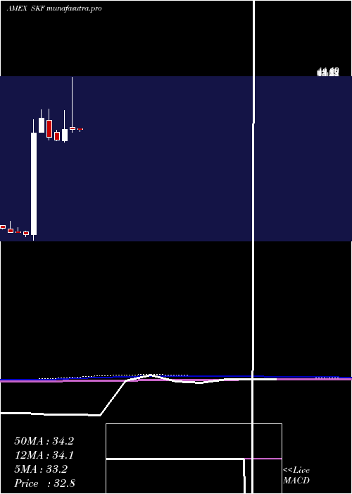  monthly chart UltrashortFinancials