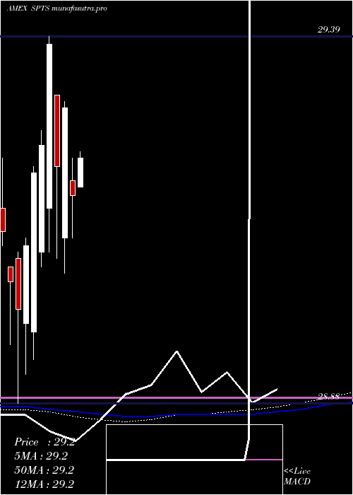  monthly chart SpdrShort