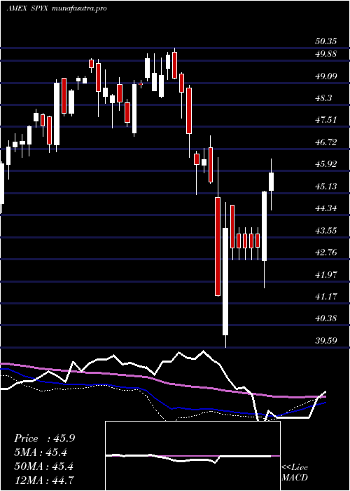 weekly chart SpdrS