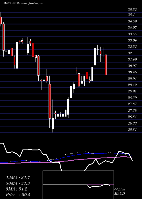  weekly chart IsharesUs