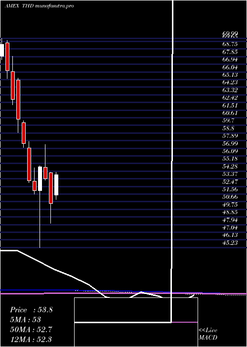 monthly chart ThailandInvest