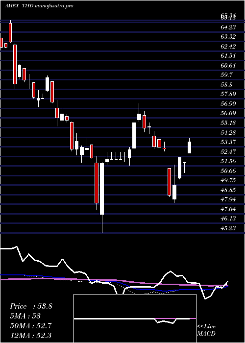 weekly chart ThailandInvest