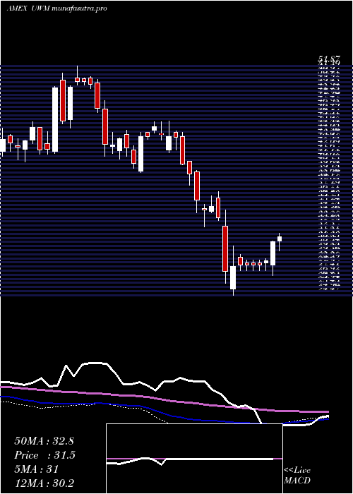  weekly chart UltraRussell