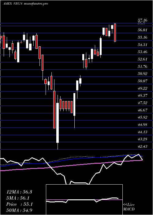  weekly chart UsVegan