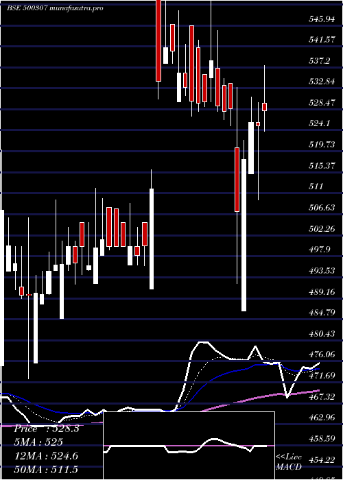 Daily chart Nirlon