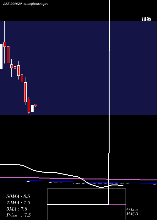 monthly chart RuchiInfra