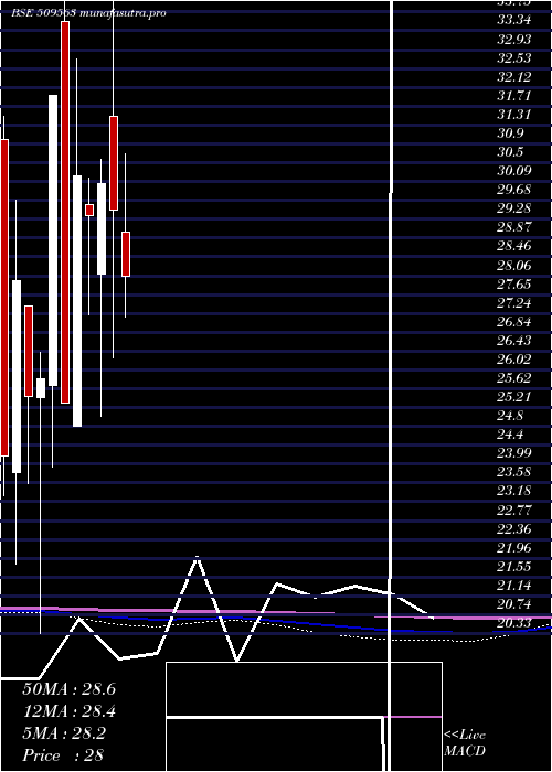 monthly chart GarwaMarine
