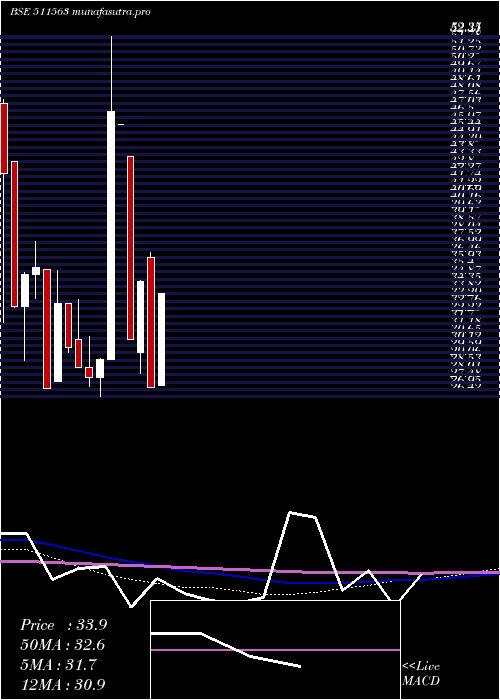 monthly chart SanchayFin