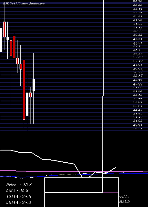 monthly chart AdhinathTex