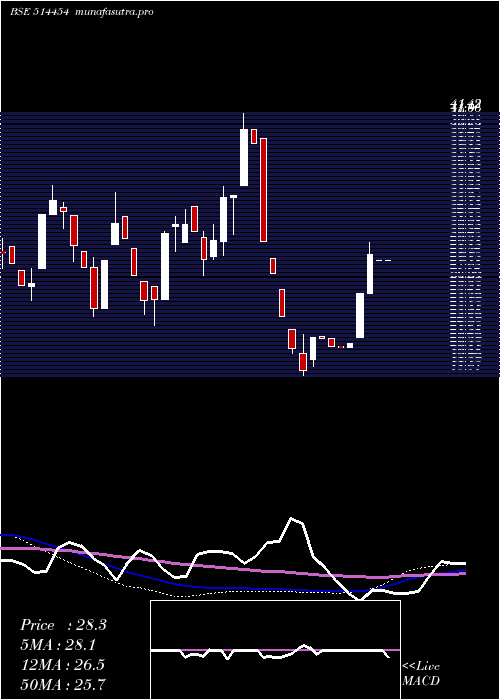 weekly chart SouthLatex