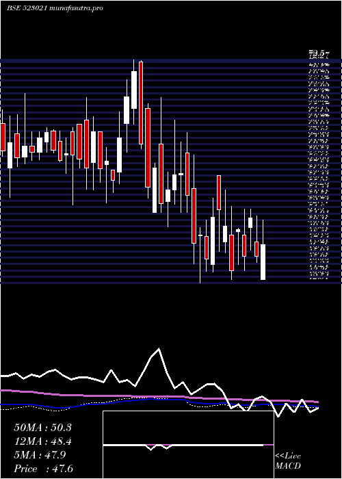 weekly chart Rishitech