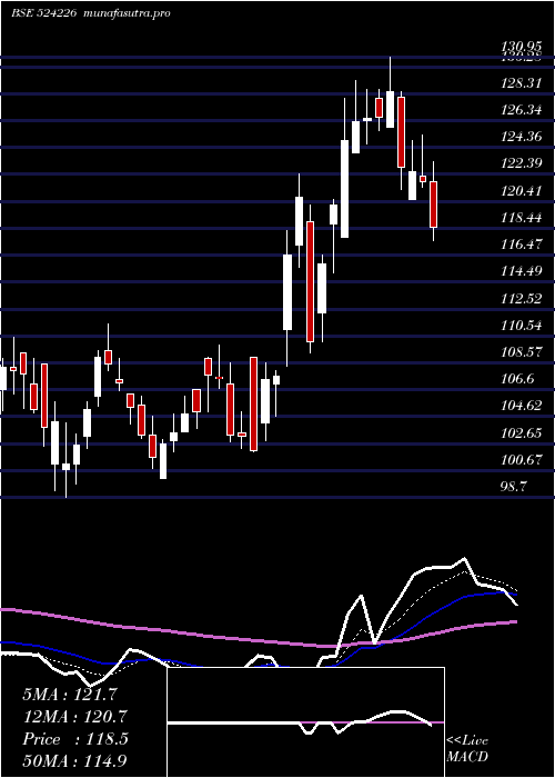 Daily chart GujAmb