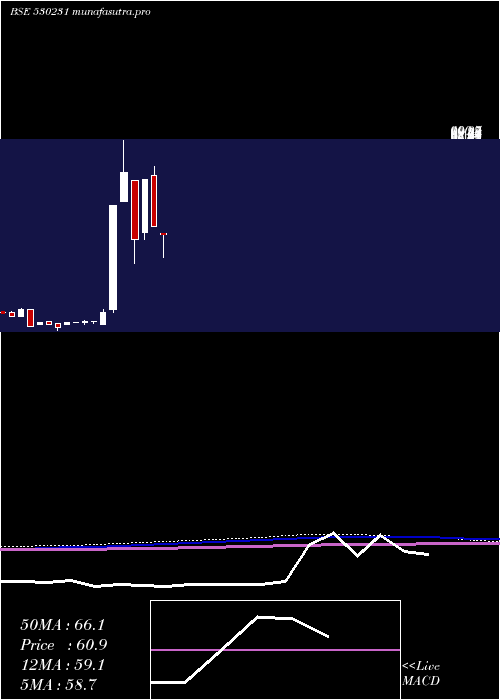 monthly chart SubhashSilk