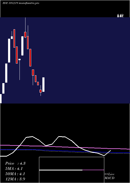 monthly chart Shyamainfo