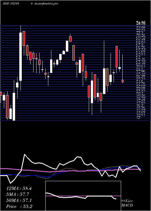 weekly chart NirajCement