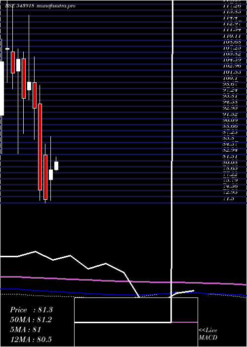 monthly chart Ghcltextil
