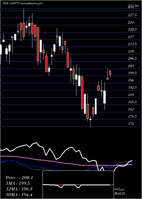  weekly chart Nifmid150