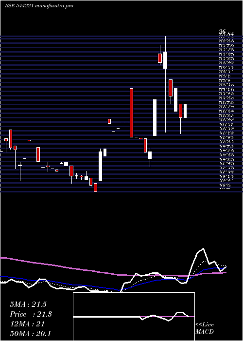 Daily chart KiziApparels