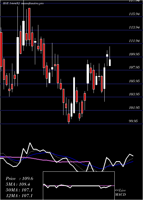 Daily chart IndogulfCropsciences