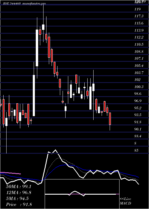  Daily chart PatelChem