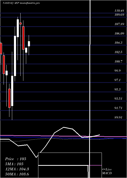 monthly chart AmericanElectric