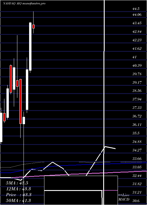  monthly chart GlobalX